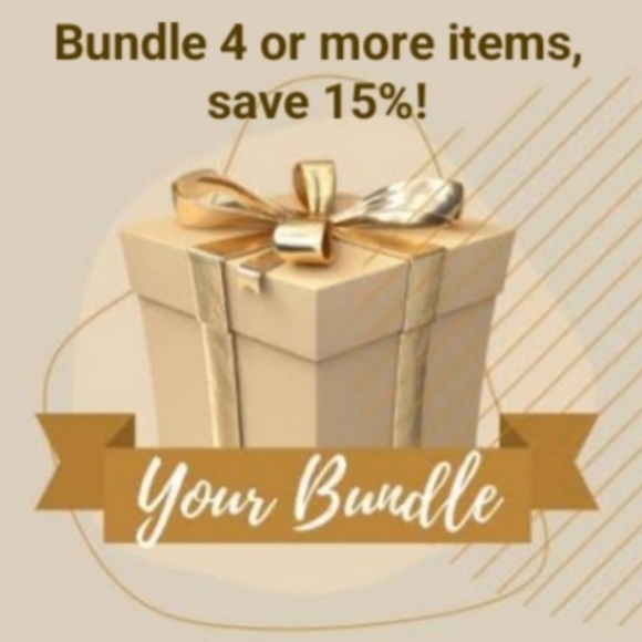 15% Off Bundles Of 4 Or More Items - Picture 1 of 1